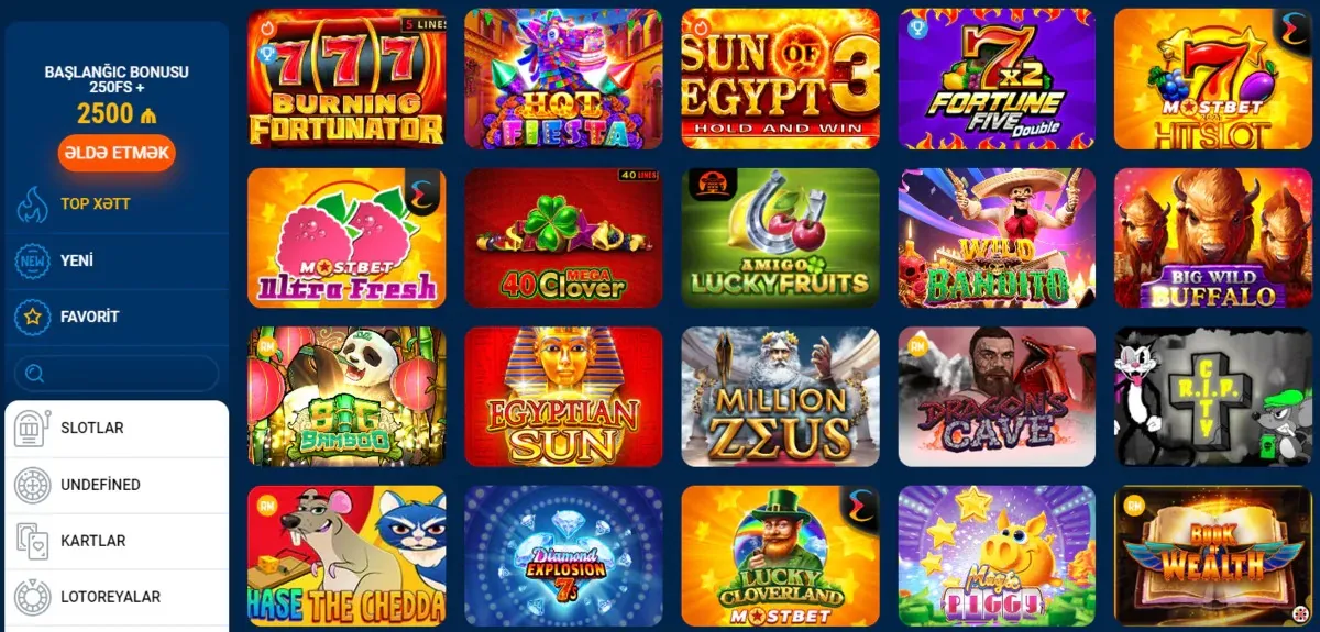 Mostbet oyunlar Mostbet oyunlar